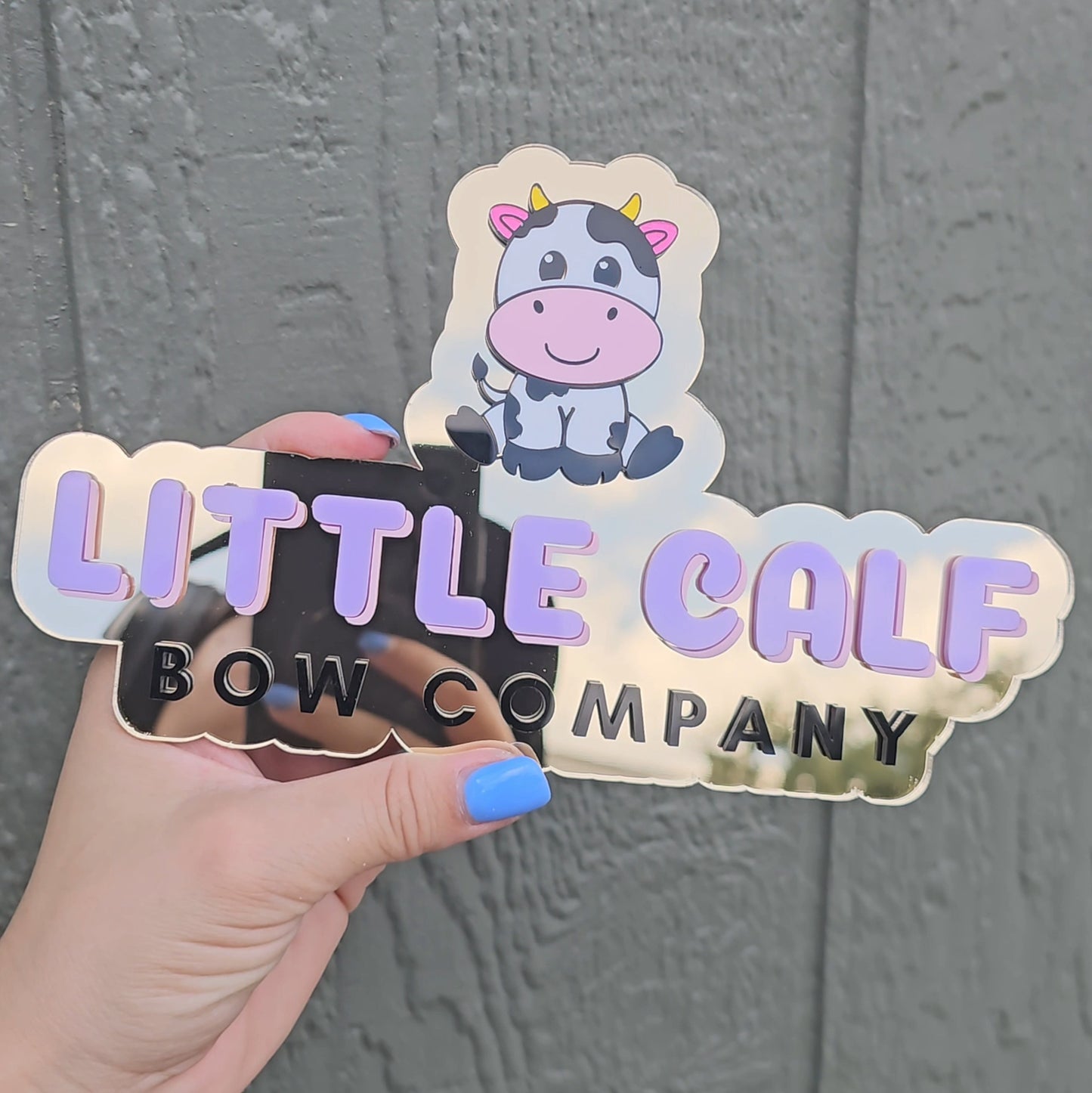 Custom Acrylic Logo Watermark – Sign for Branding & Photography