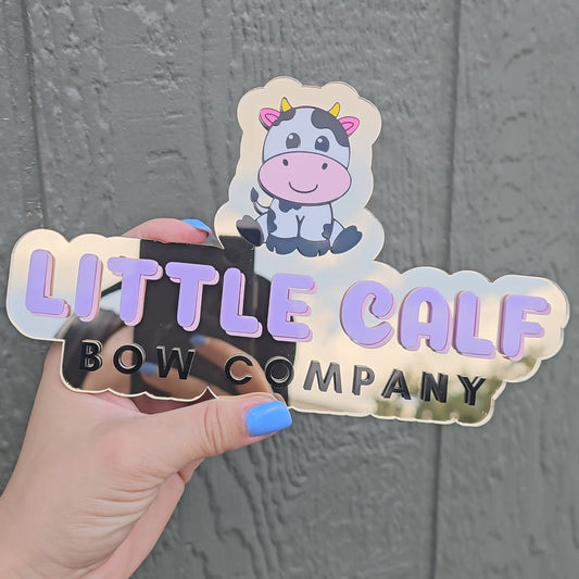 Custom Acrylic Logo Watermark – Sign for Branding & Photography